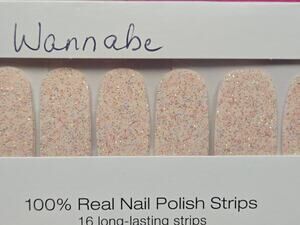 Color Street Wannabe Nail Polish Strips Glitter